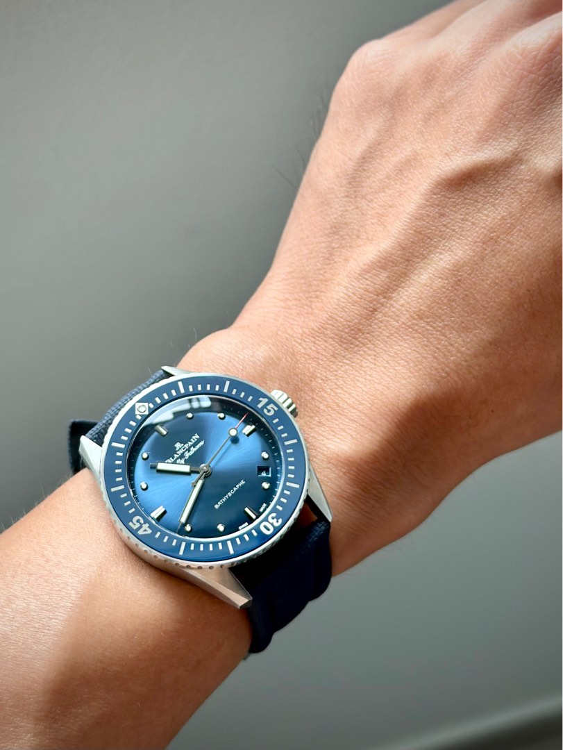 Blancpain bathyscaphe 38mm deals