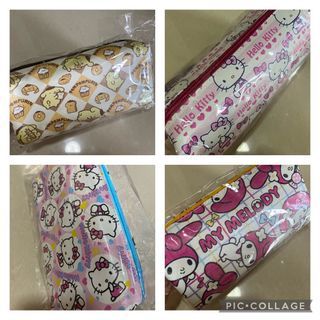 BNIP My Melody / Hello Kitty / Pompom Pencil Case