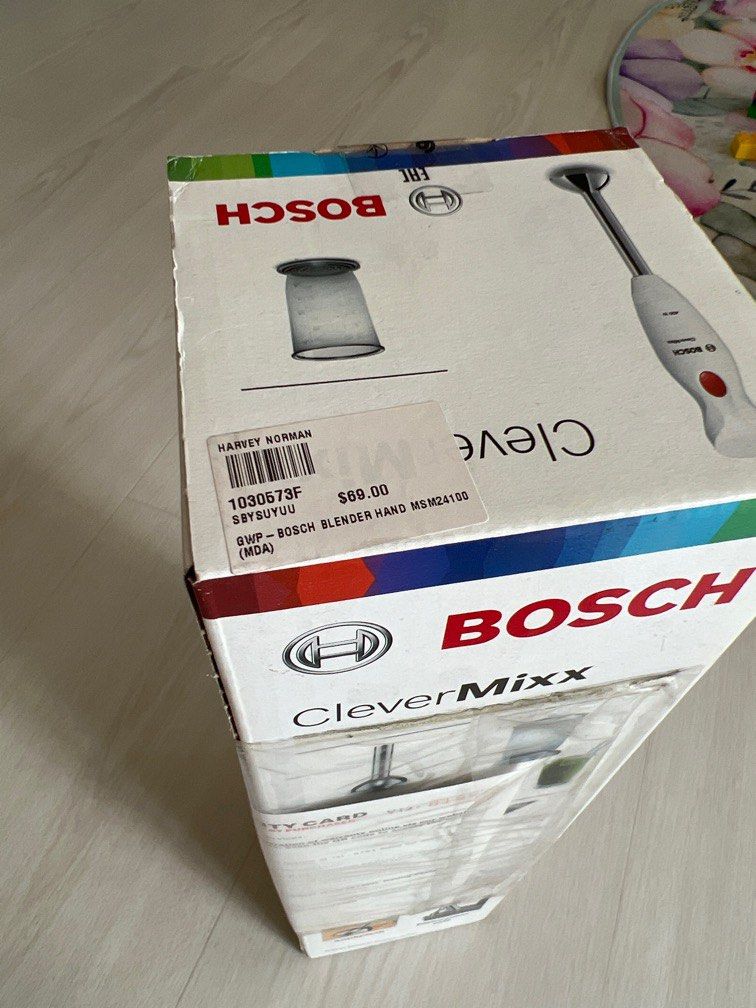 BOSCH Clever Mixx hand blender, TV & Home Appliances, Kitchen
