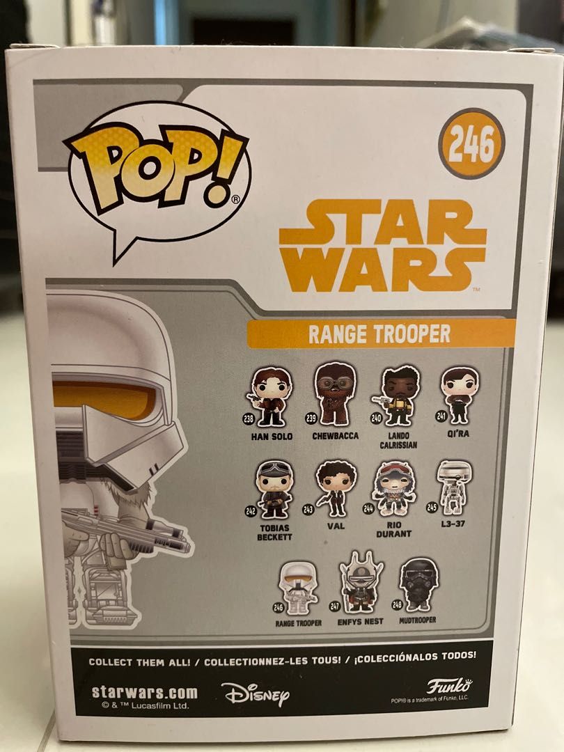 Brand New Funko Pop Movies Solo A Star Wars Story 246