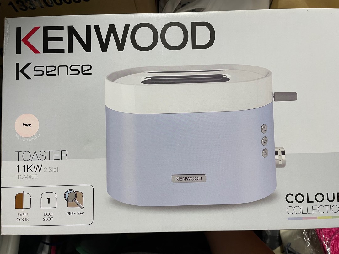 (Brand New) KENWOOD KSense 2 slice toaster TCM400, Furniture & Home