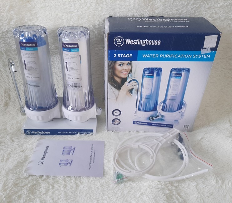 BRAND NEW WESTINGHOUSE 2 Stage Water Filtration System WITH CERAMIC