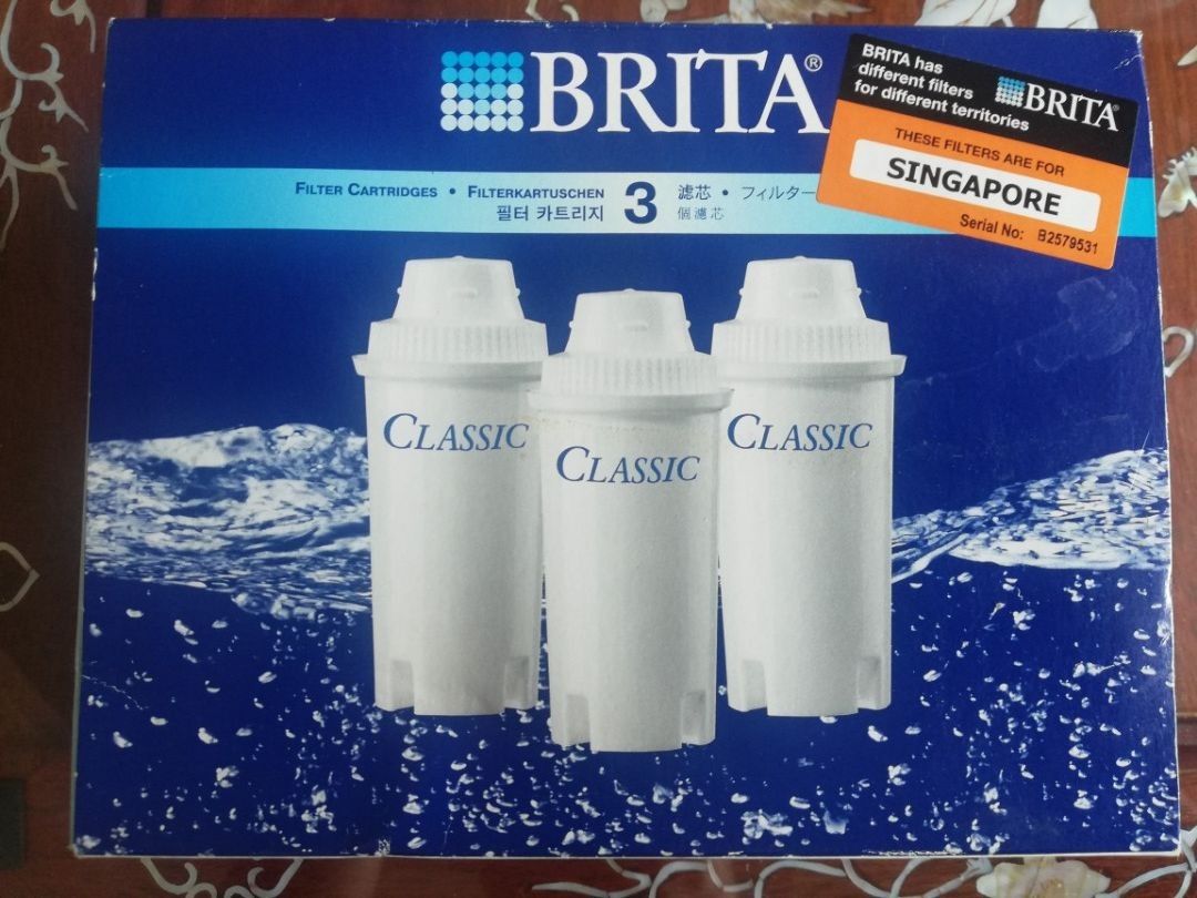 BRITA Classic Filter Cartridges (Pack of 3), TV & Home Appliances ...