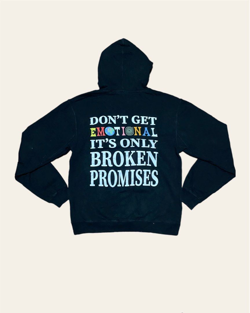 Broken promises emotional hoodie cheap