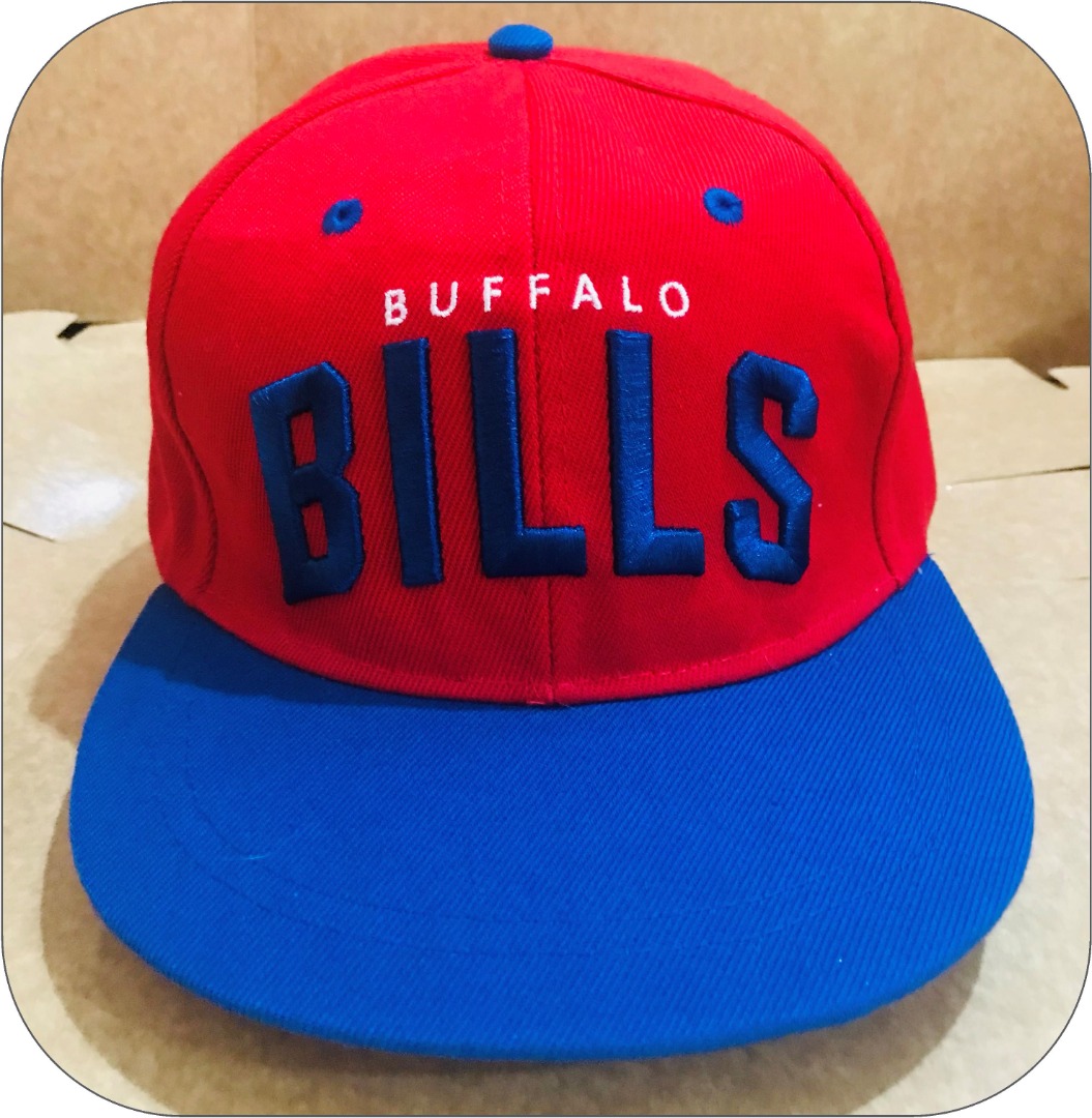 Buffalo BILLS Vintage Snap Back Cap NFL Budweiser Sponsor, Men's