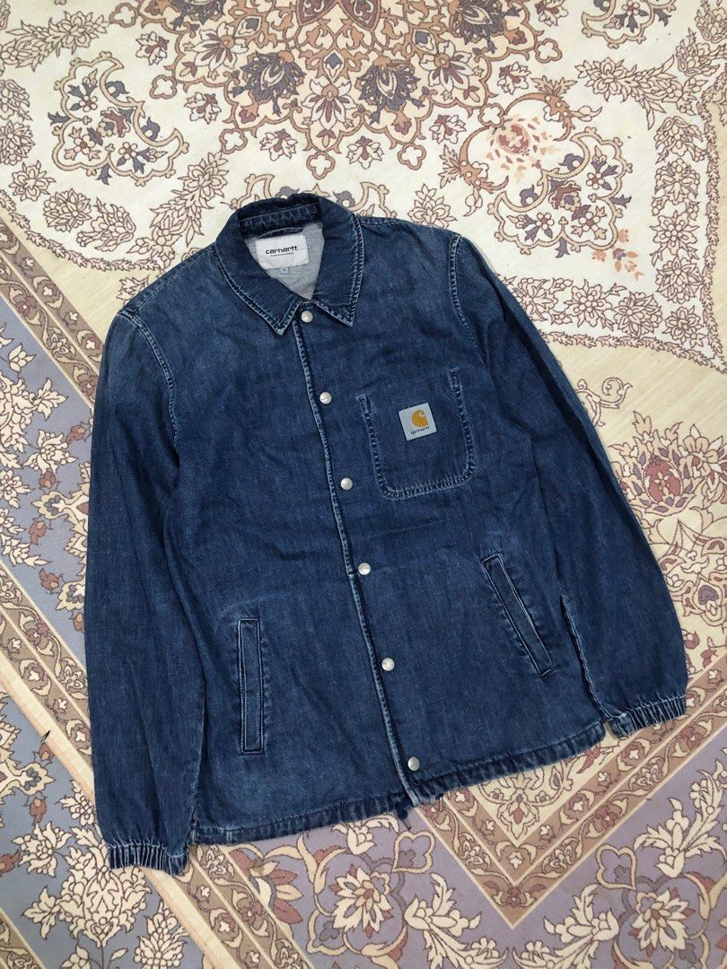 Carhartt wip new arrivals denim coach jacket
