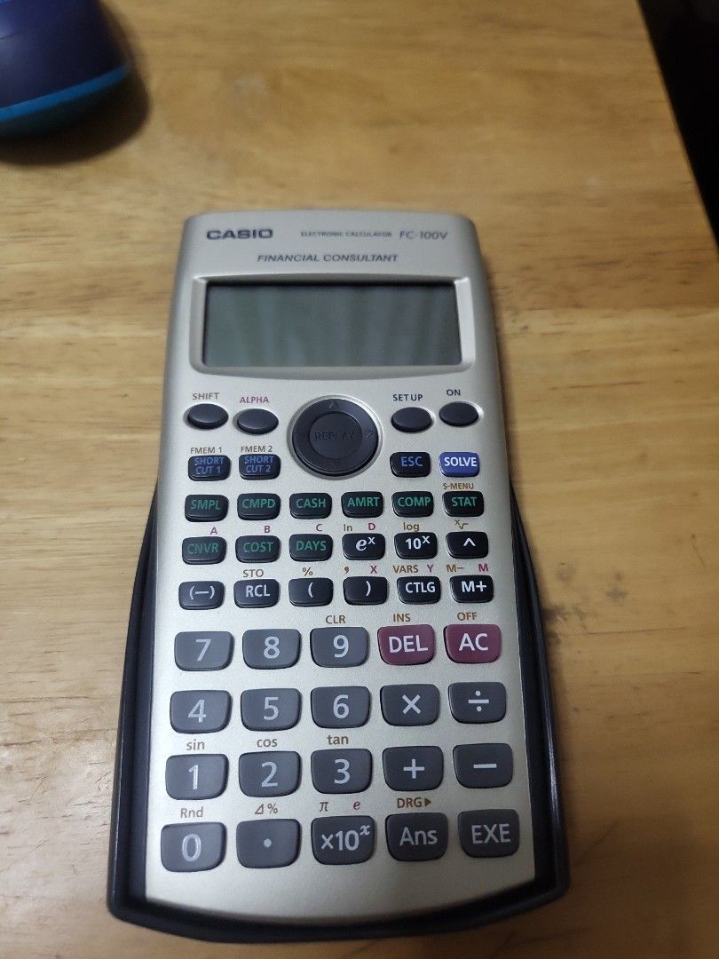 Casio FC 100v, Hobbies & Toys, Stationery & Craft, Stationery & School ...
