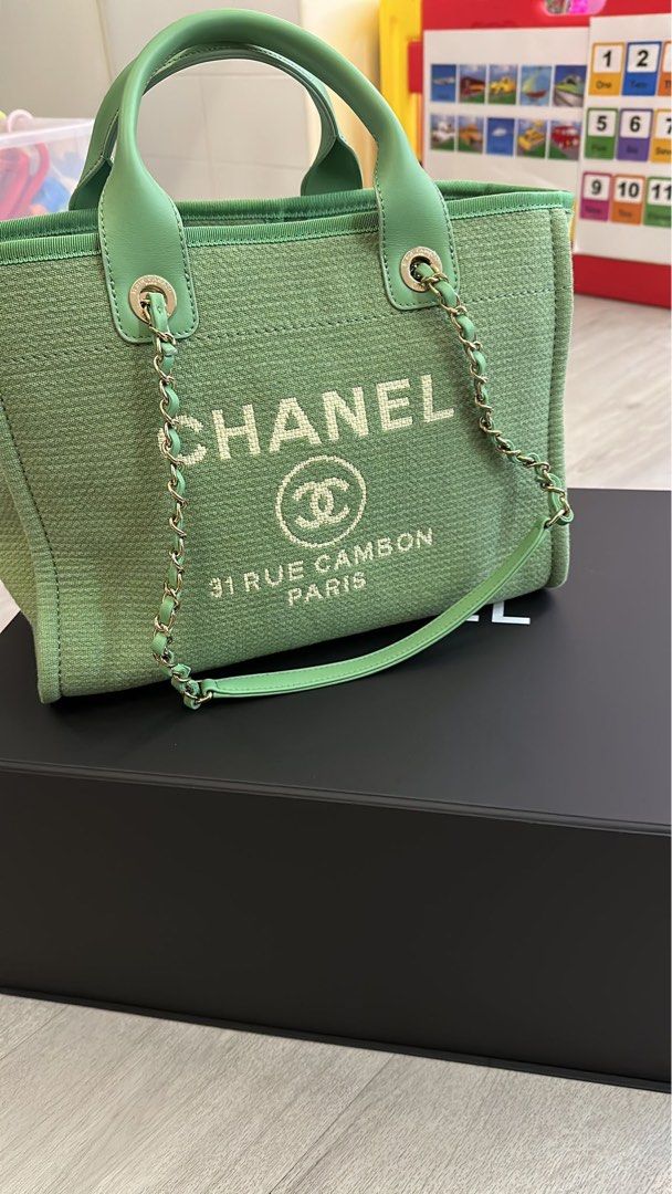 Chanel Deauville Tote Small 2022 (new color)