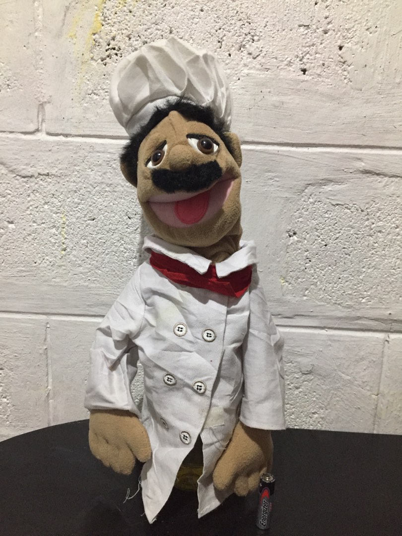 Chef Hand Puppet, Hobbies & Toys, Toys & Games on Carousell