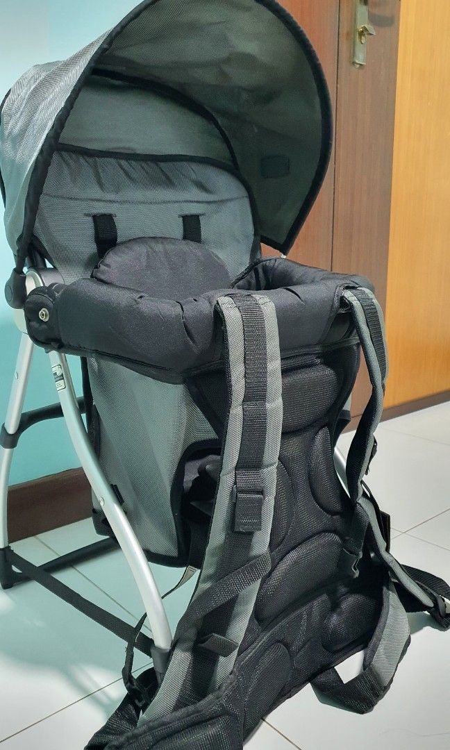 Chicco SmartSupport Backpack Carrier Grey Babies Kids Going