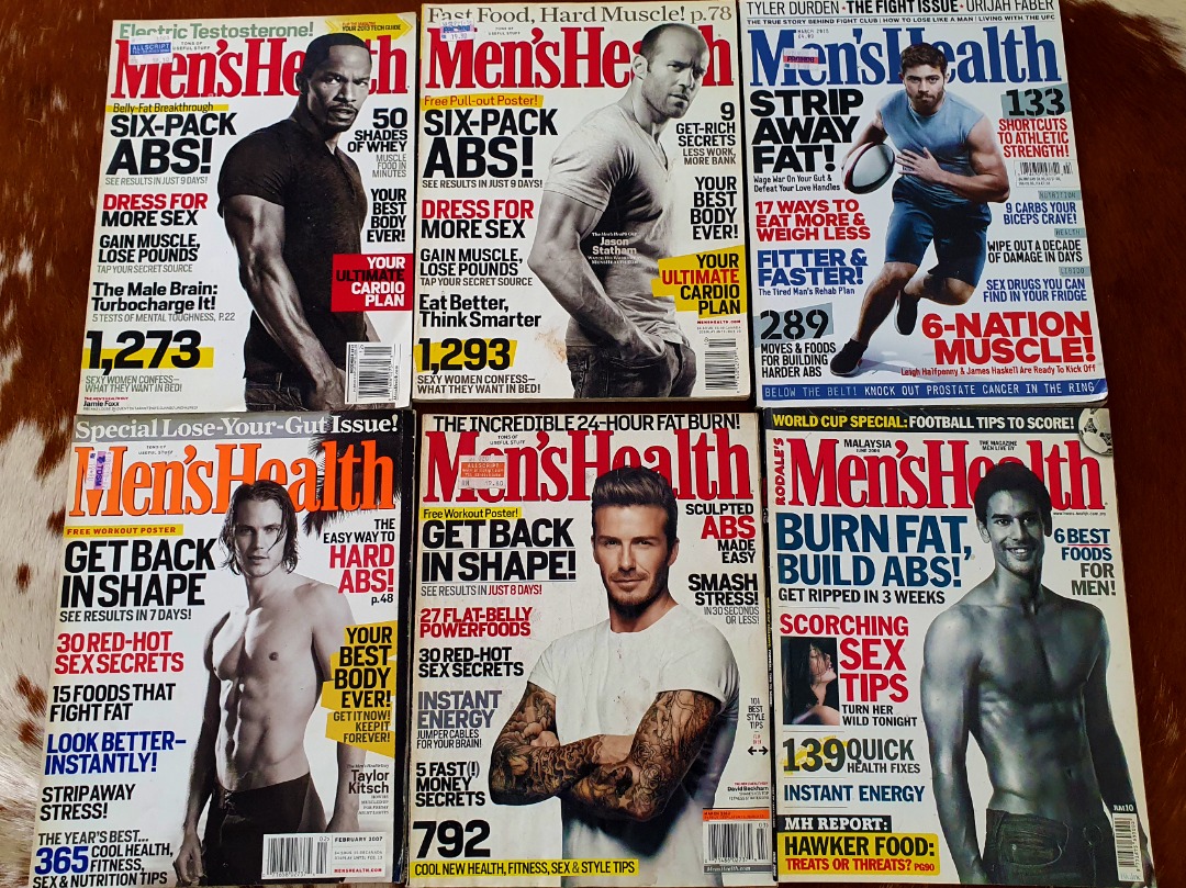 Classic Men's Magazines Men's Health, Hobbies & Toys, Books ...