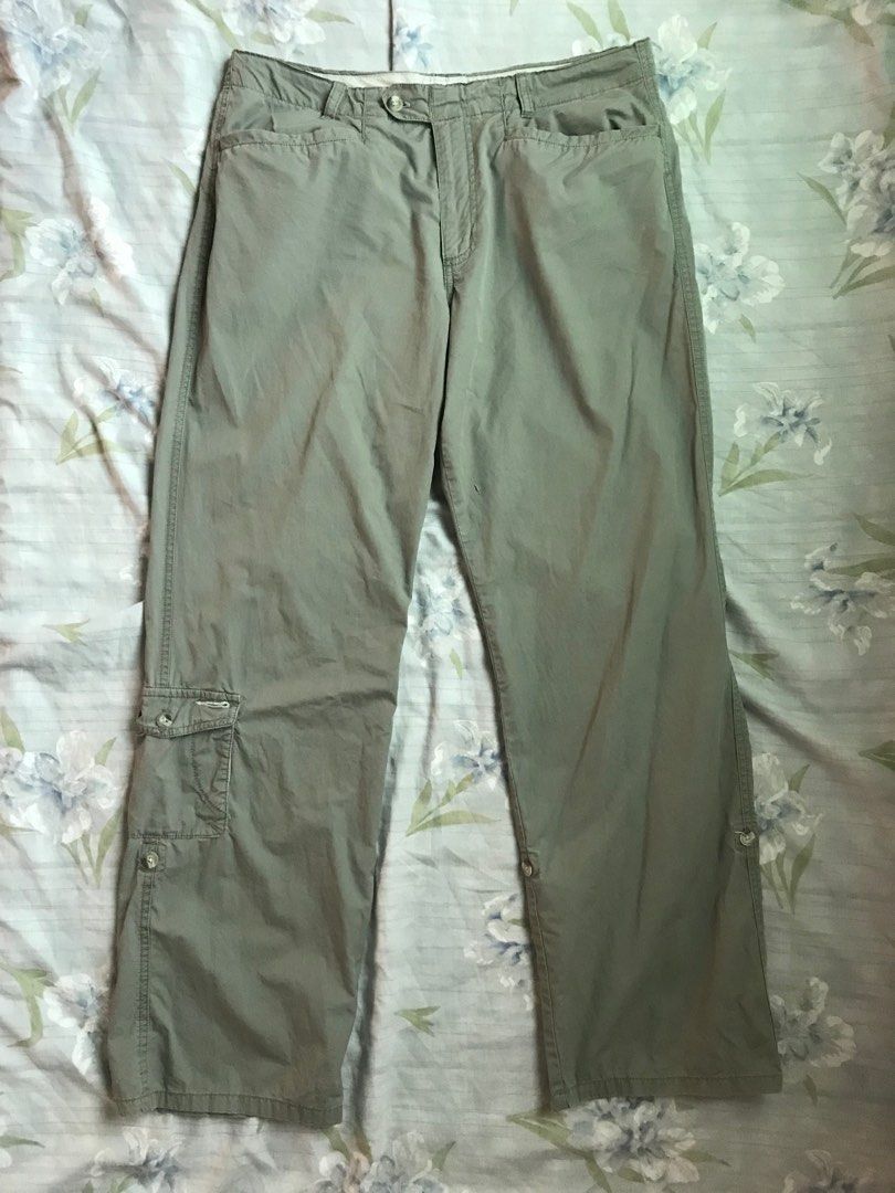 Columbia Army Green Cargo Hiking Pants, Women's Fashion, Bottoms, Other Bottoms on Carousell