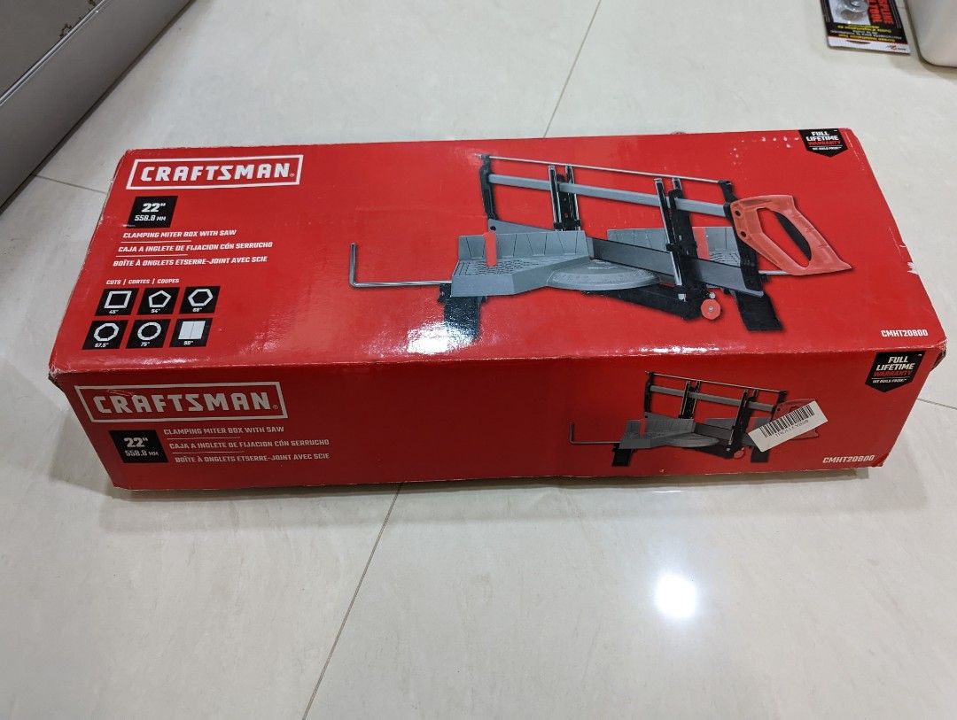 Craftsman miter saw, Furniture & Home Living, Home Improvement