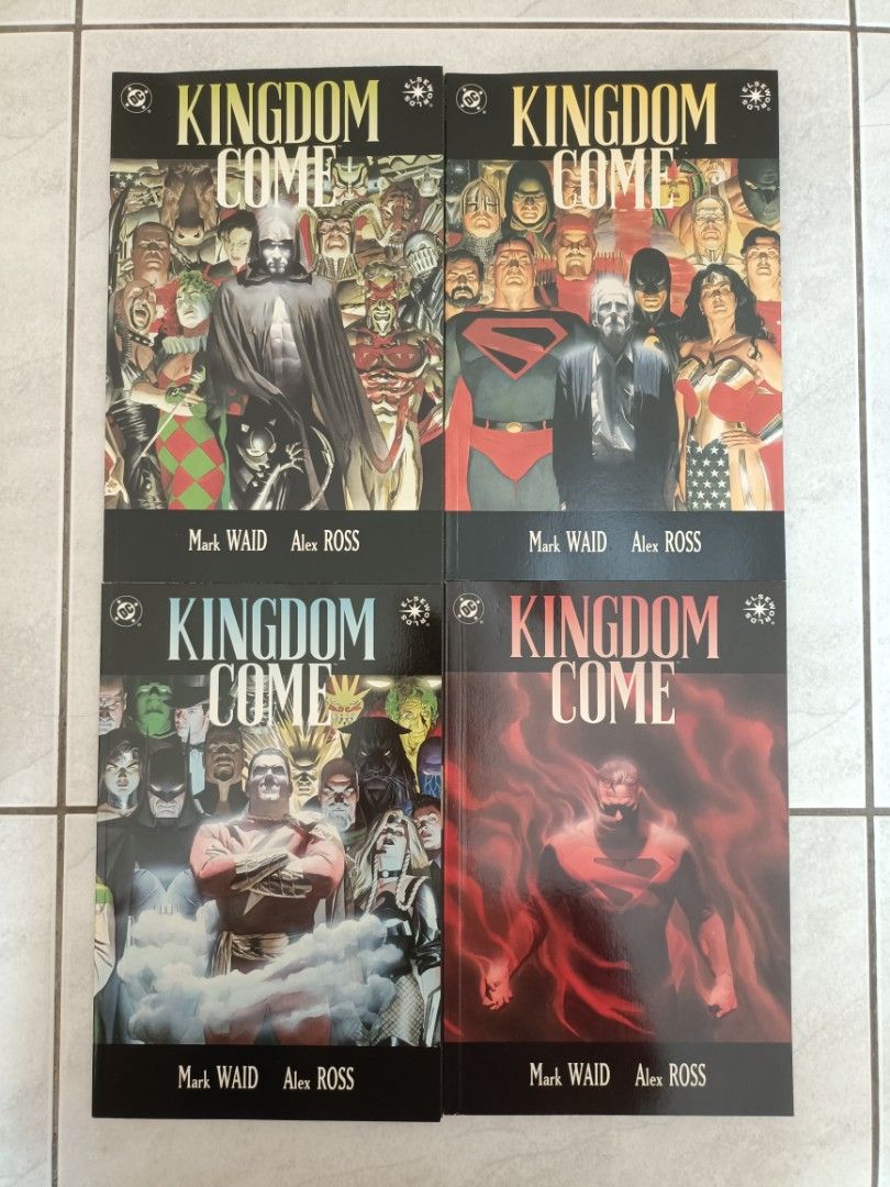 DC COMICS ELSEWORLDS KINGDOM COME BOOK ONE - FOUR, Hobbies &amp; Toys, Books &amp; Magazines, Comics ...