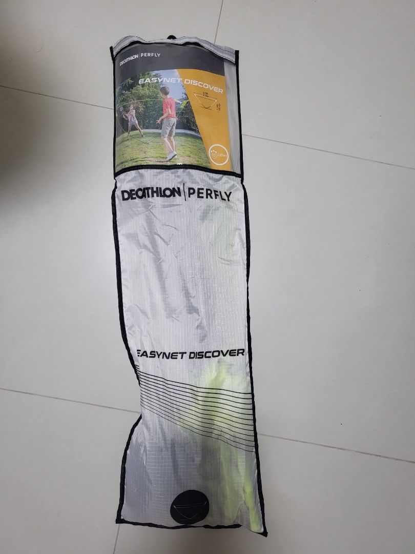 Decathlon badminton net stand, Sports Equipment, Sports & Games, Racket