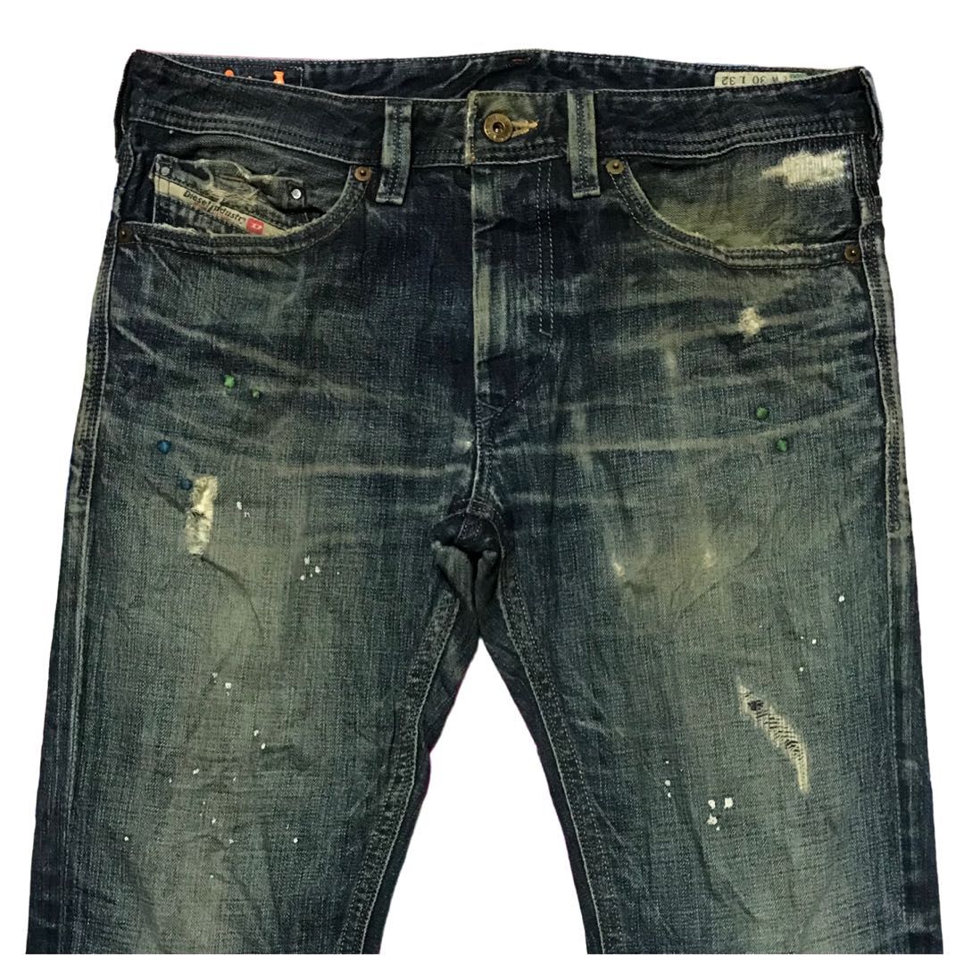 DIESEL PAINT SPLATTER JEANS Men s Fashion Bottoms Jeans on