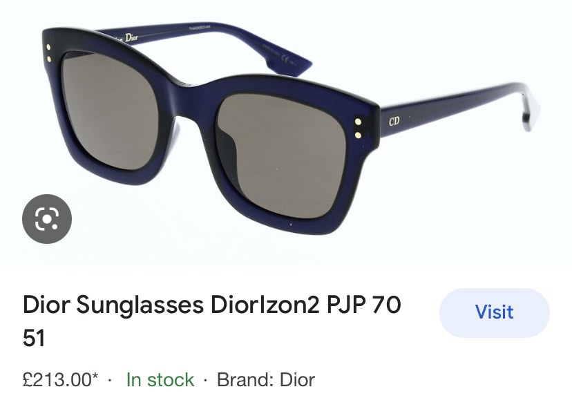 diorizon 2 sunglasses