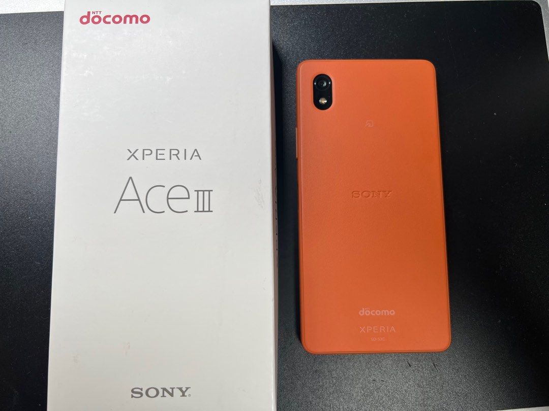Docomo Sony XPERIA ACE III SO-53C（橙Orange)(全新品）, 手提電話