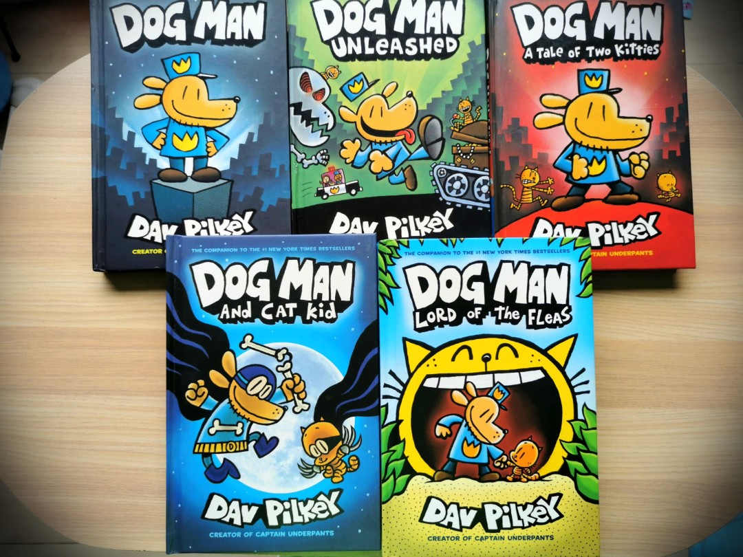 whats the order of the dog man books