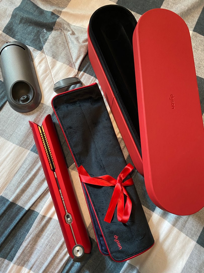 Dyson Corrale Cordless Hair Straightener with travel pouch and case