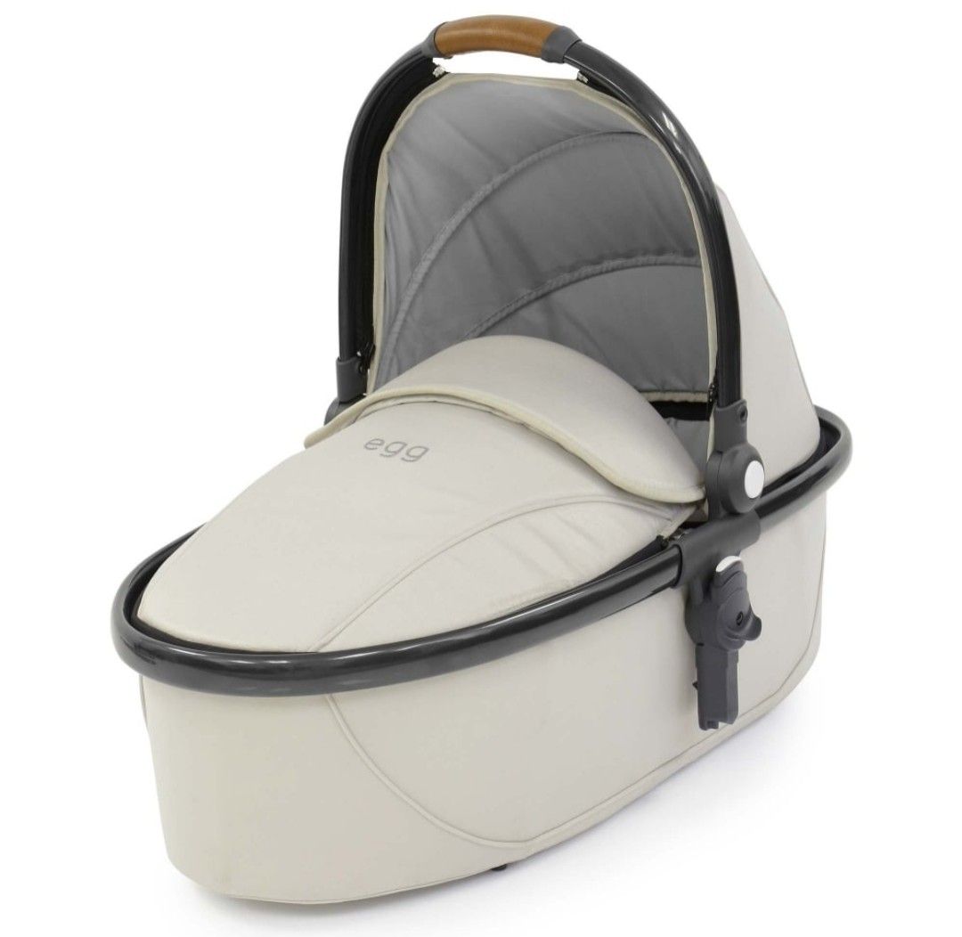 Brand New Egg Tandem Luxury Stroller Jurassic Cream Gun Metal