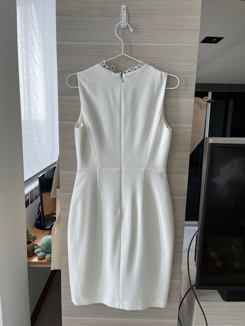 Tahari 2025 white dress