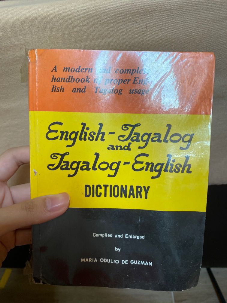 EnglishTagalog dictionary, Hobbies & Toys, Books & Magazines