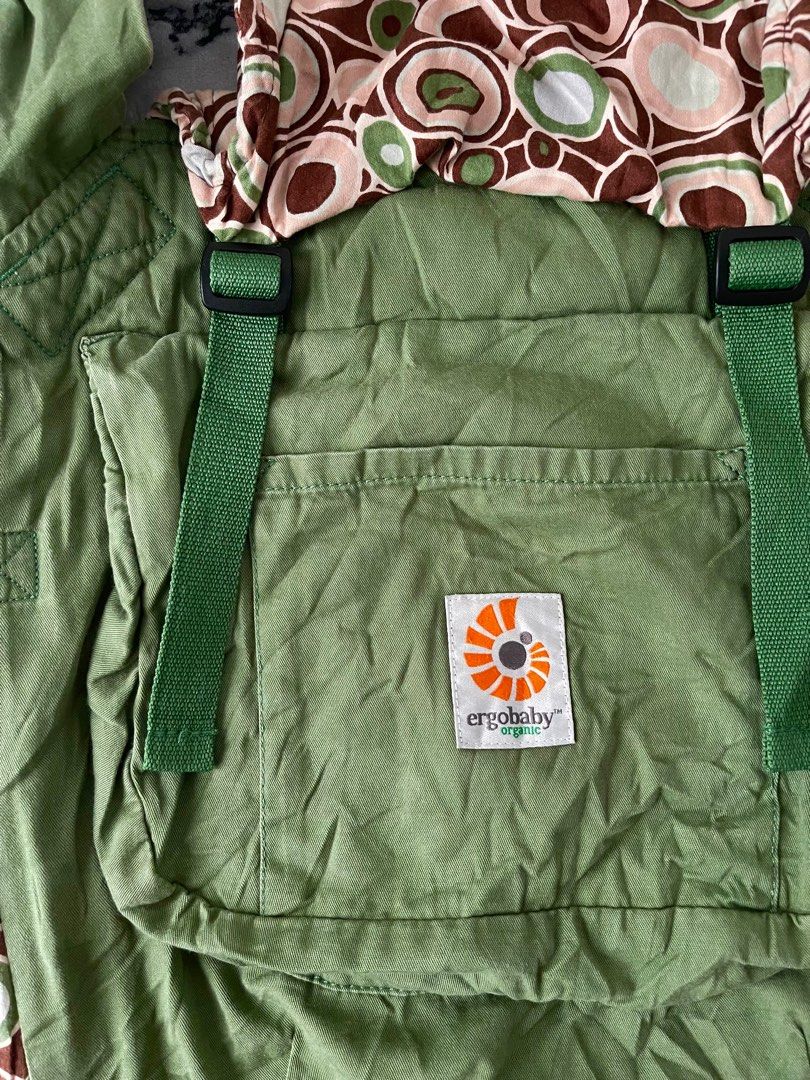 ERGOBABY ORGANIC GREEN RIVER ROCK Bayi Anak Kereta Kursi