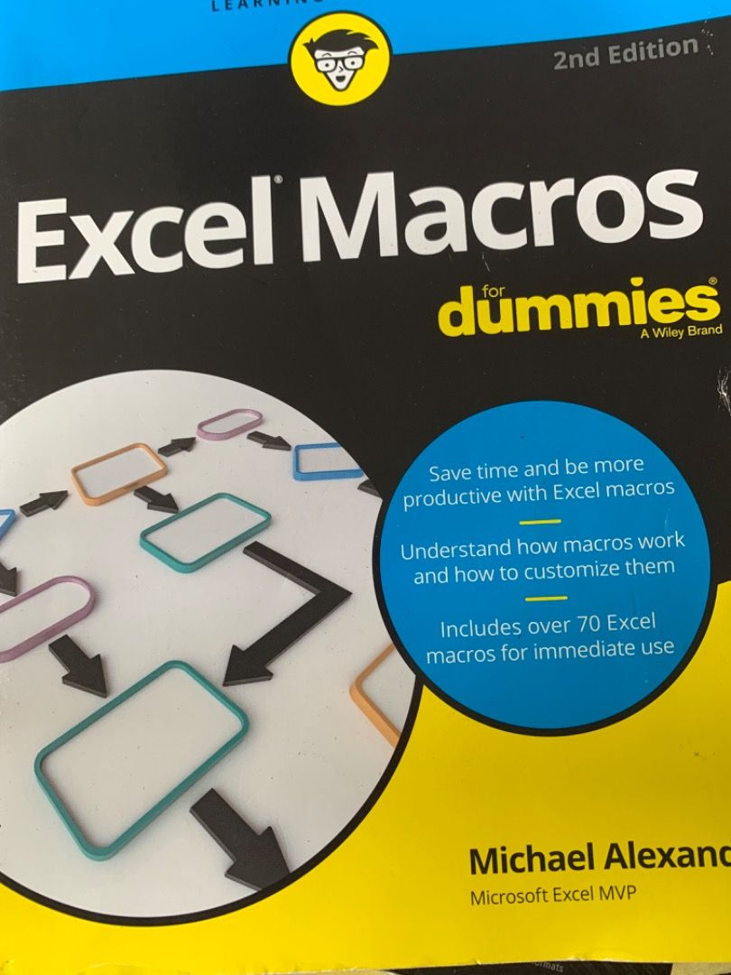 Excel macros for dummies hobbies toys books magazines assessment
