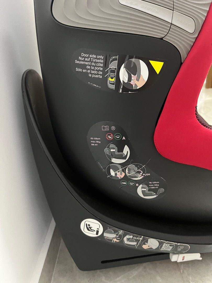 Cybex Sirona S i Size Ferrari Edition Car Seat WITH BASE Babies
