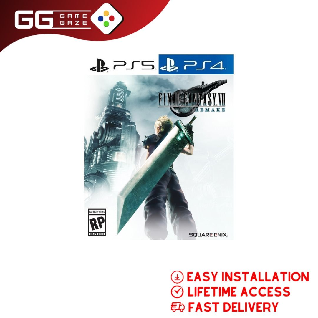 Final fantasy 7 remake discount playstation 4 bundle