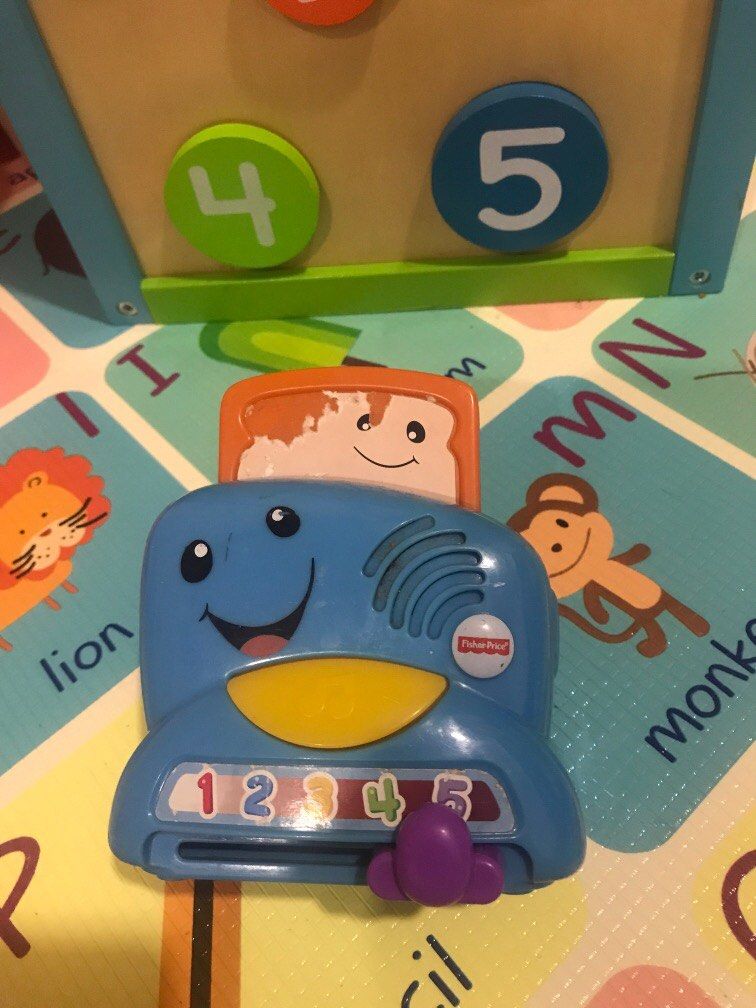 Fisher price toaster, Babies & Kids, Infant Playtime on Carousell
