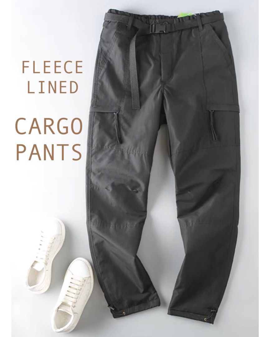 Men's Fleece Lined Cargo Pant