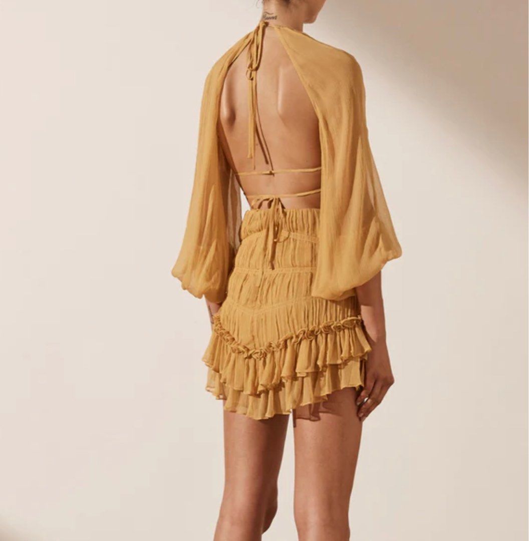 Clemence dress bec sales and bridge