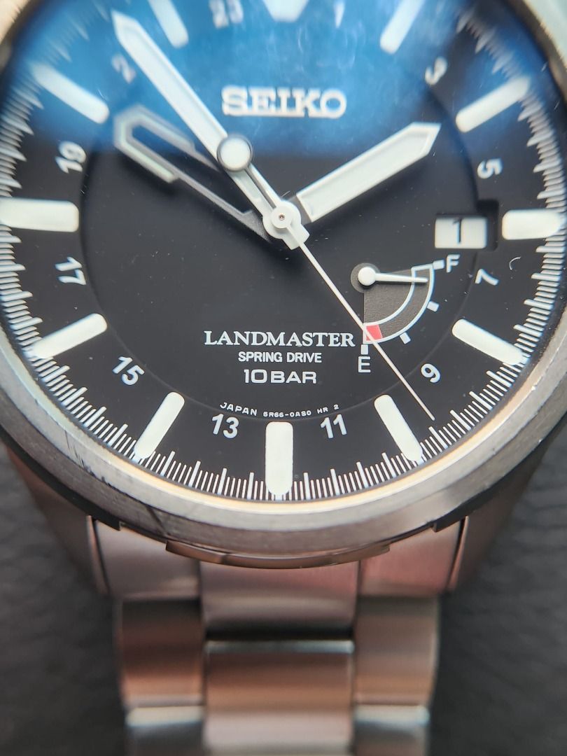 Reserved Cheapest Discontinued Seiko SBDB005 Land Master Prospex