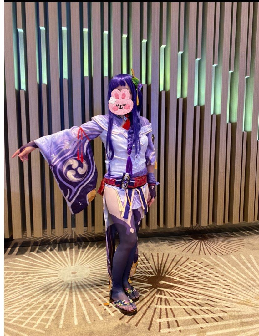 Raiden Shogun Costume Uniform Set - Genshin Impact Cosplay