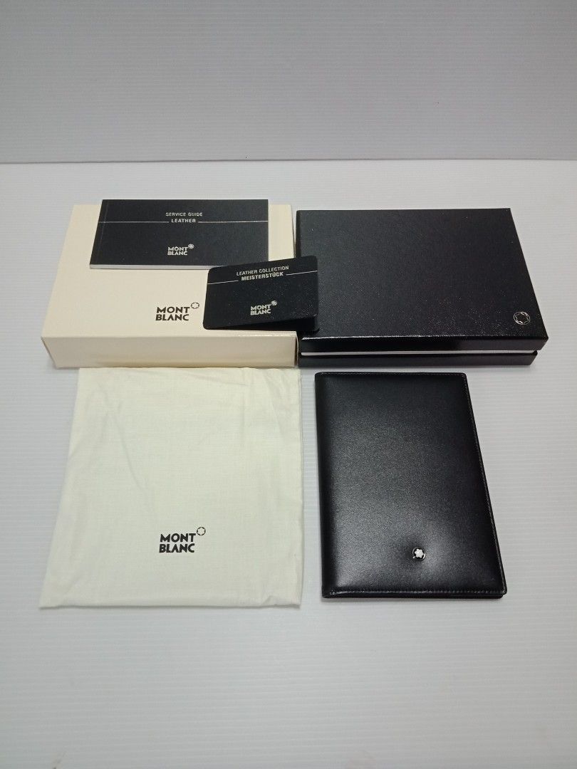 Gift idea Mont Blanc Passport Holder, Luxury, Accessories on Carousell