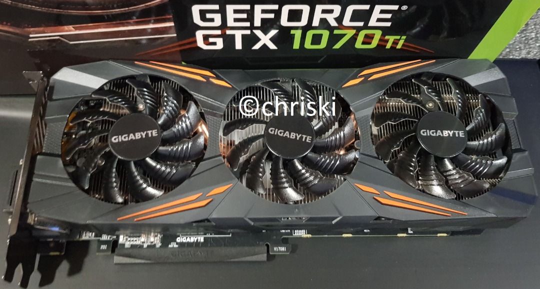 Gigabyte GeForce GTX 1070Ti Gaming 8G Computers Tech Parts