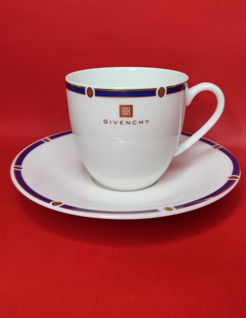 Givenchy cup and saucer, Furniture & Home Living, Kitchenware