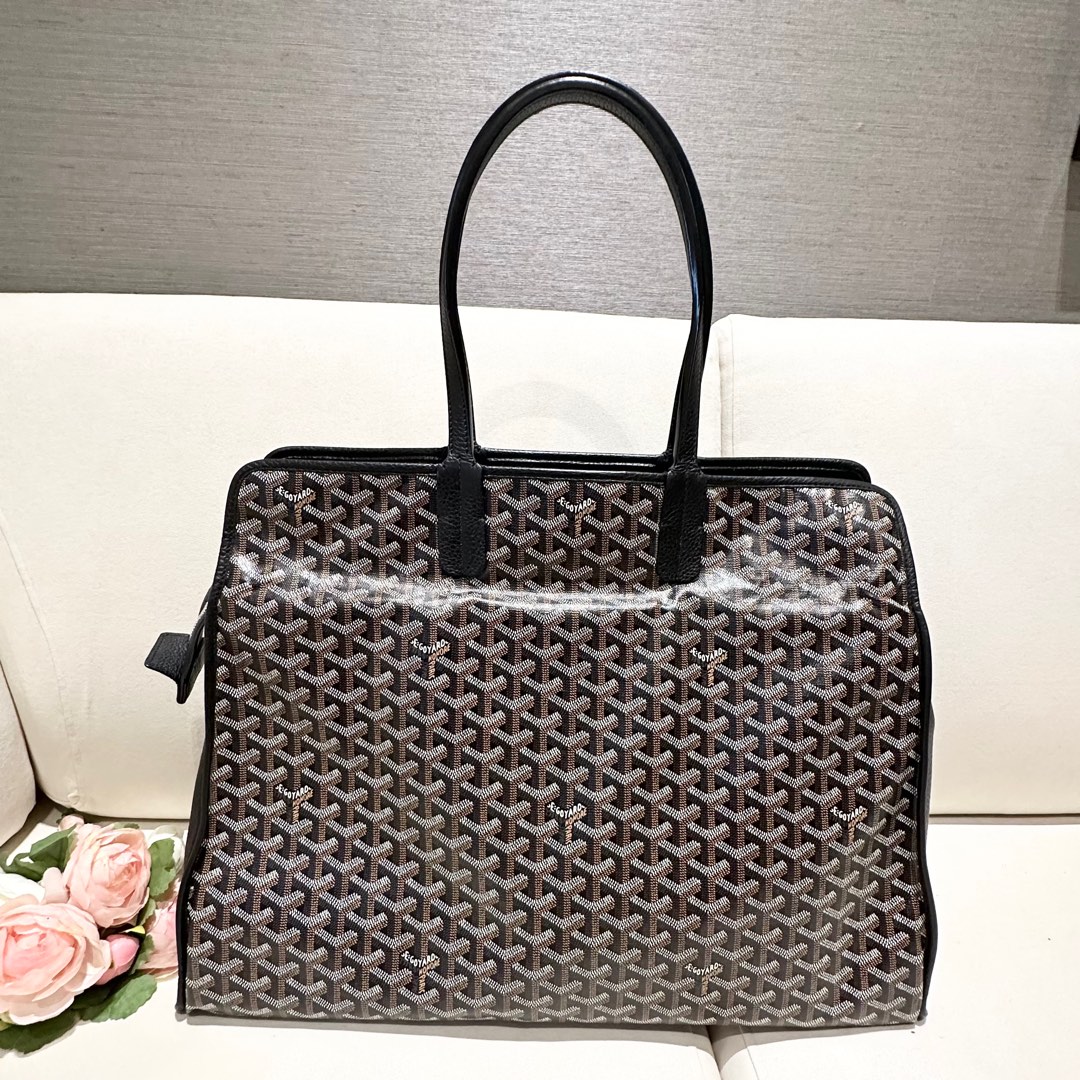 Goyard Hardy GM Black, Luxury, Bags & Wallets on Carousell