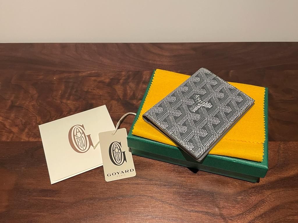 Goyard, Bags, Goyard Saintmarc Card Wallet Grey