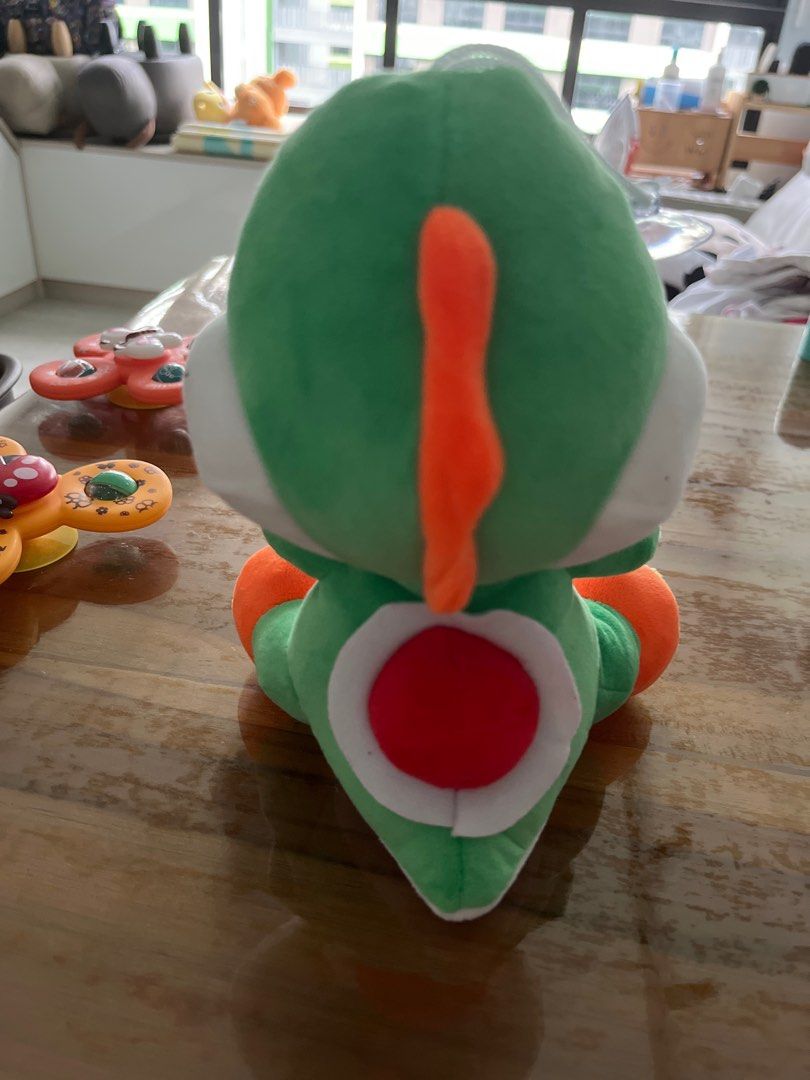 green yoshi plush