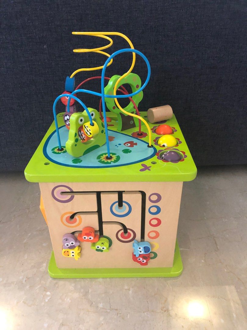 Hape activity box on sale