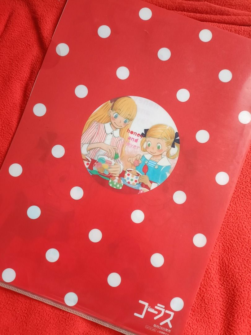 Honey and Clover A4 File Folder, Hobbies & Toys, Memorabilia