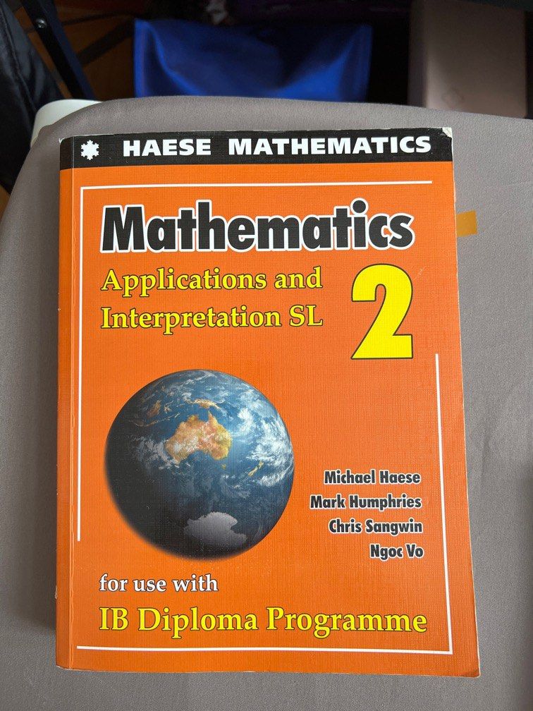Ib mathematics book 1 and 2 hobbies toys books magazines