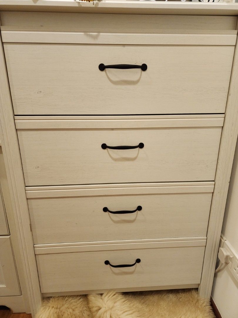 IKEA Brusali chest of drawers 4, Furniture & Home Living, Furniture