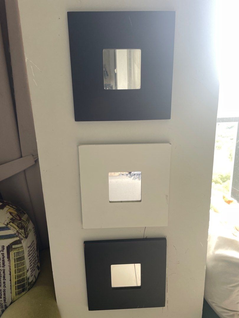 IKEA Malma mirror (6 pieces), Furniture & Home Living, Home Decor
