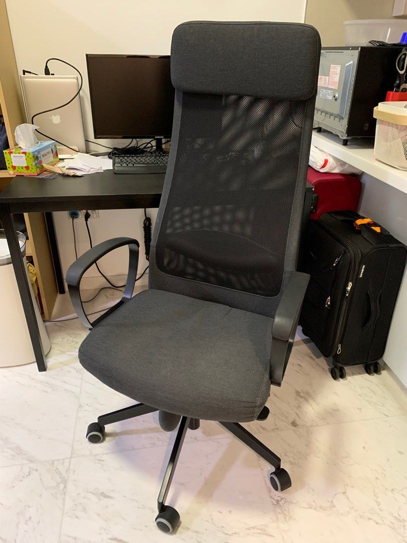 IKEA Markus Office Chair, Furniture & Home Living, Furniture, Chairs on