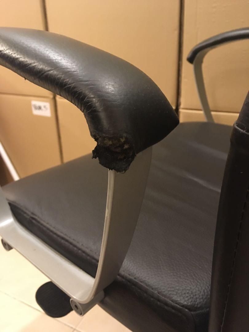 Ikea MARKUS office chair (PU leather), Furniture & Home Living