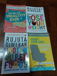 Indian Fitness Professional Rujuta Diwekar Fitness Books